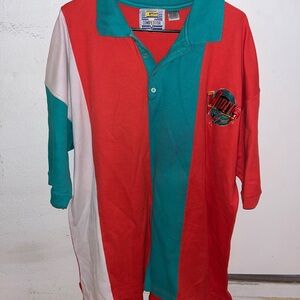 Vintage Detroit Vipers Polo Mens Embroidered shirt